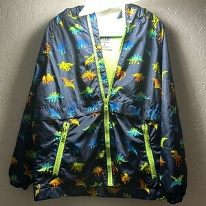 Garanimals 365 Kids Lightweight Windbreaker Dinosaur Jacket Boys Size 5